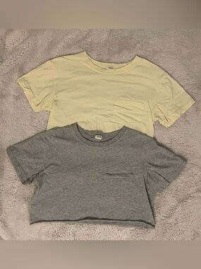 Bundle of Two Garage Cropped Baggy Tees